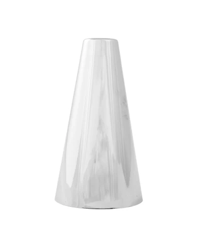 CR. PLASTIC 33MM X 4"H FLAT TOP CONE SCREW-ON NUT COVER CR. PLASTIC 33MM X 4"H FLAT TOP CONE SCREW-ON NUT COVER