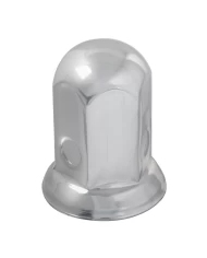 S.S. PUSH-ON NUT COVER W/ FLANGE 33 M/MX2" S.S. PUSH-ON NUT COVER W/ FLANGE 33 M/MX2"