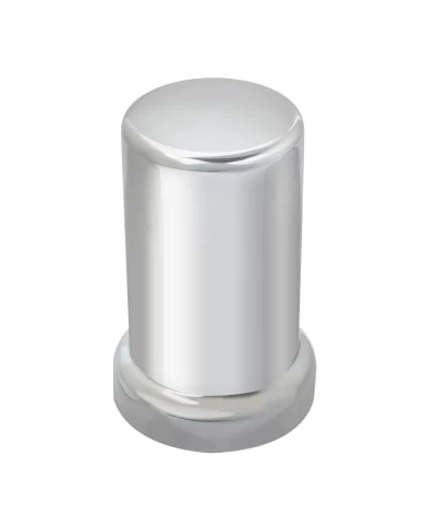 CR. PLASTIC 1.5"X3-3/8" TUBE PUSH IN NUT COVER W/FLANGE CR. PLASTIC 1.5"X3-3/8" TUBE PUSH IN NUT COVER W/FLANGE