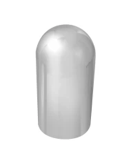 CR. PL. 1-1/2"X 4-3/16" FULL MOON PUSH-ON NUT COVER CR. PL. 1-1/2"X 4-3/16" FULL MOON PUSH-ON NUT COVER
