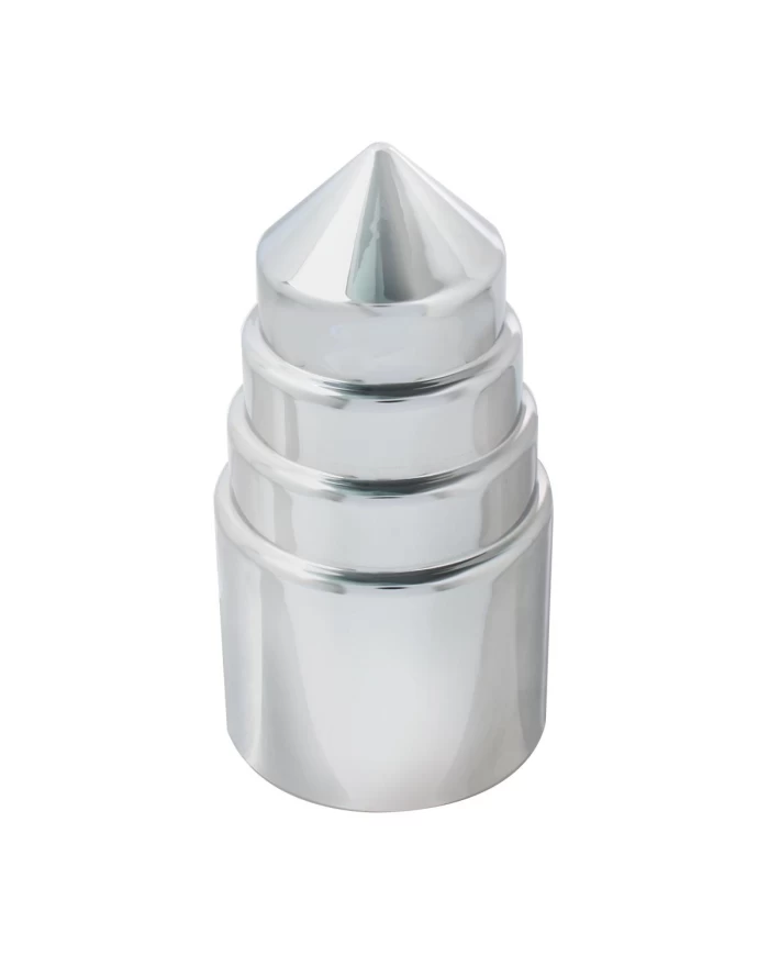 1.5" X 4"H CR. PLASTIC TOWER TYPE PUSH-IN NUT COVER 1.5" X 4"H CR. PLASTIC TOWER TYPE PUSH-IN NUT COVER
