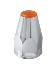 CR. PL. 33 M/MX3-1/4" SCREW-IN NUT COVER W/AMBER REFLECTOR CR. PL. 33 M/MX3-1/4" SCREW-IN NUT COVER W/AMBER REFLECTOR