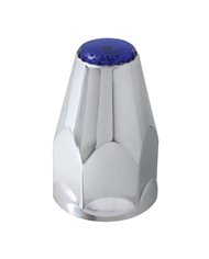 CR. PL. 33 M/MX3-1/4" SCREW-IN NUT COVER W/BLUE REFLECTOR CR. PL. 33 M/MX3-1/4" SCREW-IN NUT COVER W/BLUE REFLECTOR