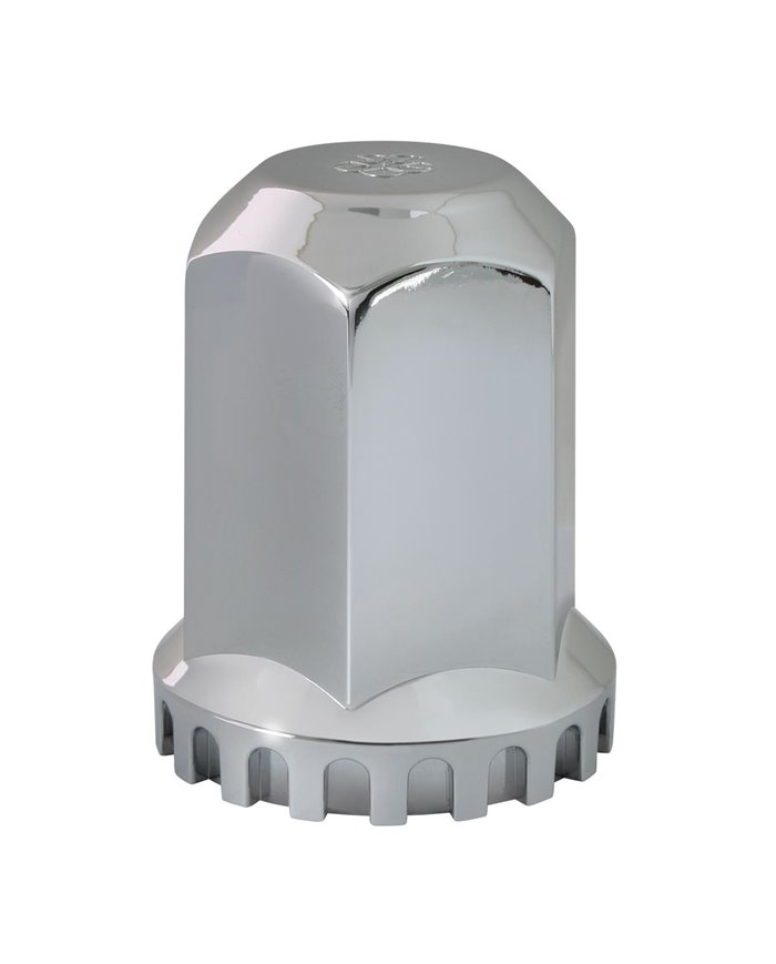 CR. PL. 33MMX2-3/4"H HEX SCREW IN NUT COVER W/ LOCK-IT BOTTOM