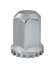 CR. PL. 33MMX2-3/4"H HEX SCREW IN NUT COVER W/ LOCK-IT BOTTOM