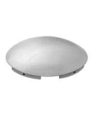 S.S. FRONT HUB CAP, 7/16" LIP, 4 NOTCHES