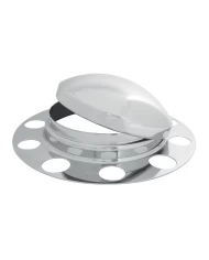 3 PCS. CR. FRONT AXLE COVER FOR STEEL WHEEL