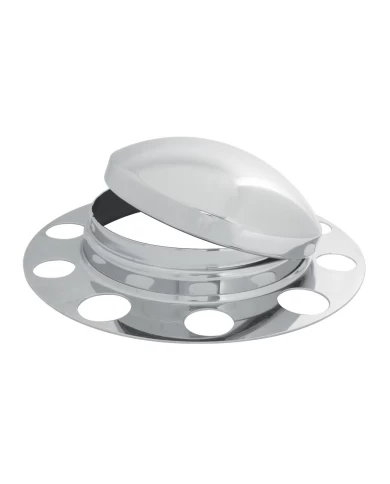 3 PCS CR. FRONT AXLE COVER FOR ALUM. WHEEL 3 PCS CR. FRONT AXLE COVER FOR ALUM. WHEEL