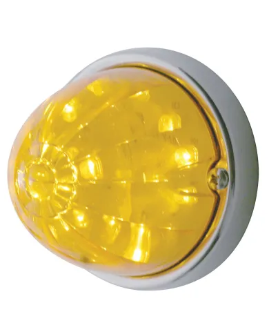 UP37900-17 LED Dual Function Watermelon Flush Mount Kit - Amber LED/Amber Lens
