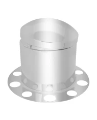 3 PCS CR. REAR AXLE COVER FOR STEELWHEEL