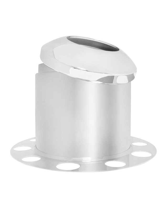 3 PCS.CR. REAR HUBDOMETER AXLE COVER FOR UNI-MOUNT, 8 HOLES 3 PCS.CR. REAR HUBDOMETER AXLE COVER FOR UNI-MOUNT, 8 HOLES