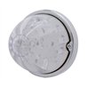 UP37902-17 LED Dual Function Watermelon Flush Mount Kit - Amber LED/Clear Lens