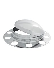 3 PCS. S.S. FRONT AXLE COVER FOR UNI-MOUNT 8 HOLES 3 PCS. S.S. FRONT AXLE COVER FOR UNI-MOUNT 8 HOLES