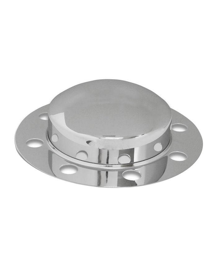 2 PCS CR. FRONT AXLE COVER FOR UNI-MOUNT 10 HOLES WHEEL