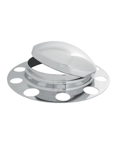 CR. 3 PCS FRONT AXLE COVER FOR UNI-MOUNT 10 HOLES WHEEL CR. 3 PCS FRONT AXLE COVER FOR UNI-MOUNT 10 HOLES WHEEL
