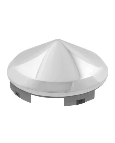 CR. UNIV. FRONT CONE HUB CAP, 1" LIP, 6 NOTCHES CR. UNIV. FRONT CONE HUB CAP, 1" LIP, 6 NOTCHES