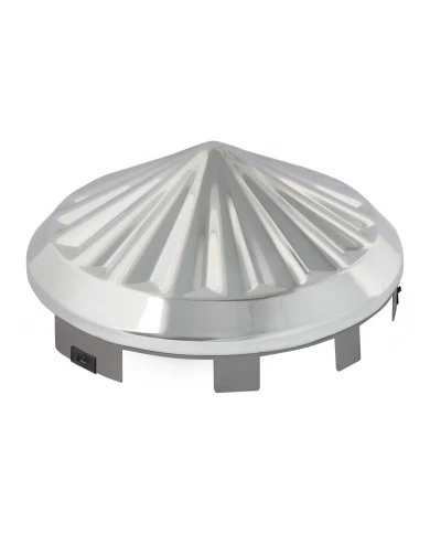 CR. UNIVERSAL FRONT PIN WHEEL HUB CAP, 1" LIP CR. UNIVERSAL FRONT PIN WHEEL HUB CAP, 1" LIP