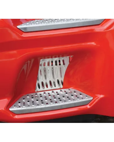 UP29022-Stainless Peterbilt 579 Back Step Trim - Lower