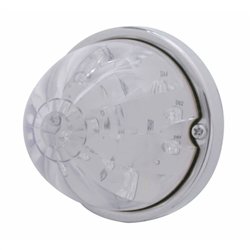UP37907-17 LED Watermelon Flush Mount Kit - Red LED/Clear Lens