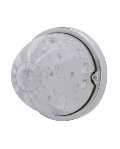UP37907-17 LED Watermelon Flush Mount Kit - Red LED/Clear Lens