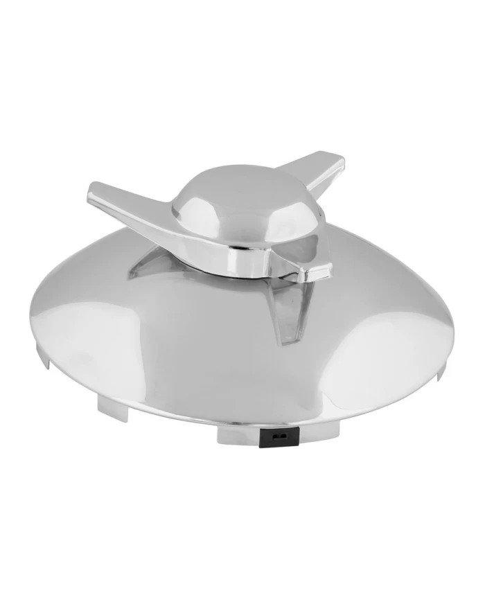UNIV. CR. FRONT WING SPINNER HUB CAP, SWEPT, 7/16" LIP, R/H