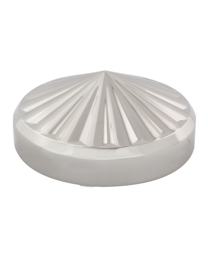 S.S. 8-1/4" I.D. PIN WHEEL REAR HUB CAP S.S. 8-1/4" I.D. PIN WHEEL REAR HUB CAP