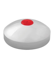 8" I.D. CR. REAR HUB CAP W/RED REFLECTOR 8" I.D. CR. REAR HUB CAP W/RED REFLECTOR