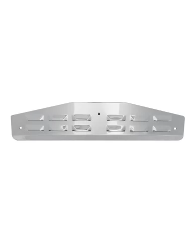 CR. BOTTOM 24" X 5" LOUVER PLATE, V BENT STYLE CR. BOTTOM 24" X 5" LOUVER PLATE, V BENT STYLE