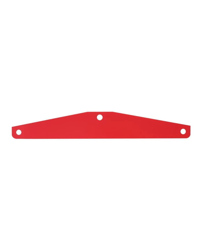 RED 24" X 4" PLASTIC BACKING SHEET INSERT RED 24" X 4" PLASTIC BACKING SHEET INSERT