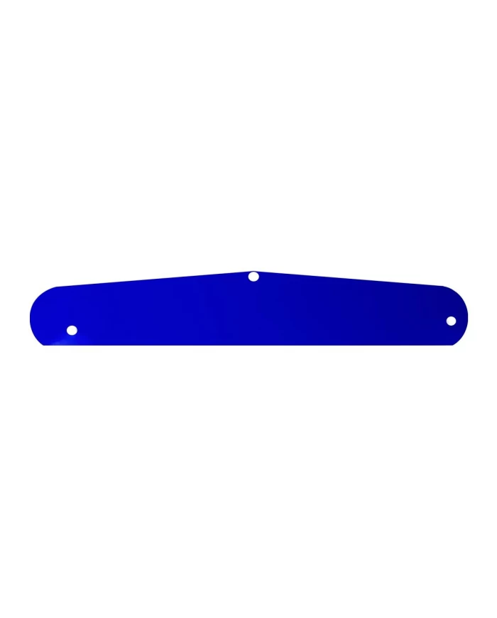 24"X4" BLUE PLASTIC BACKING SHEET FOR FL BOTTOM PLATE 24"X4" BLUE PLASTIC BACKING SHEET FOR FL BOTTOM PLATE