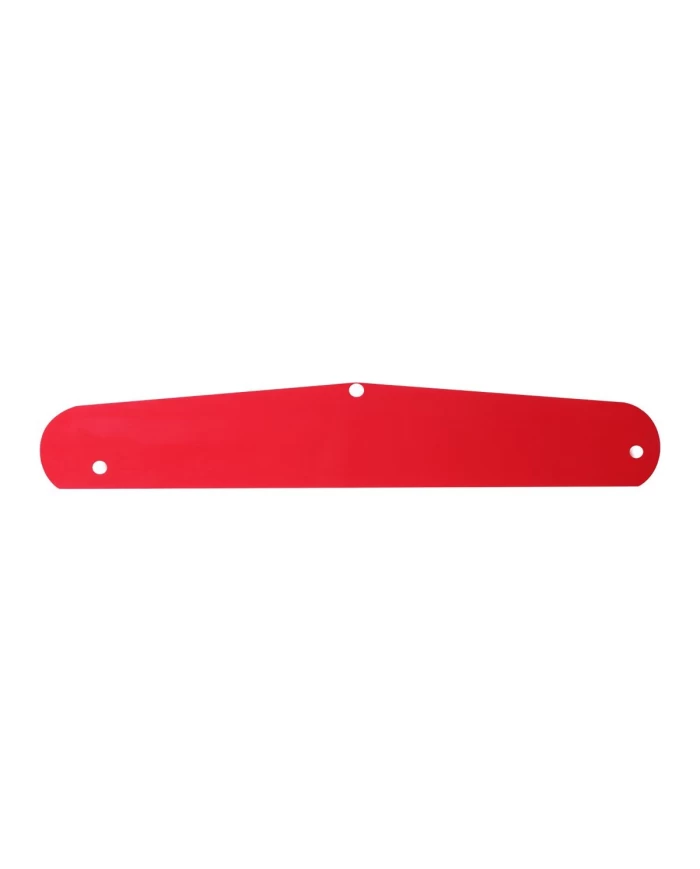 24"X4" RED PLASTIC BACKING SHEET FOR FL BOTTOM PLATE 24"X4" RED PLASTIC BACKING SHEET FOR FL BOTTOM PLATE