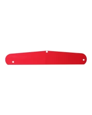 24"X4" RED PLASTIC BACKING SHEET FOR FL BOTTOM PLATE 24"X4" RED PLASTIC BACKING SHEET FOR FL BOTTOM PLATE