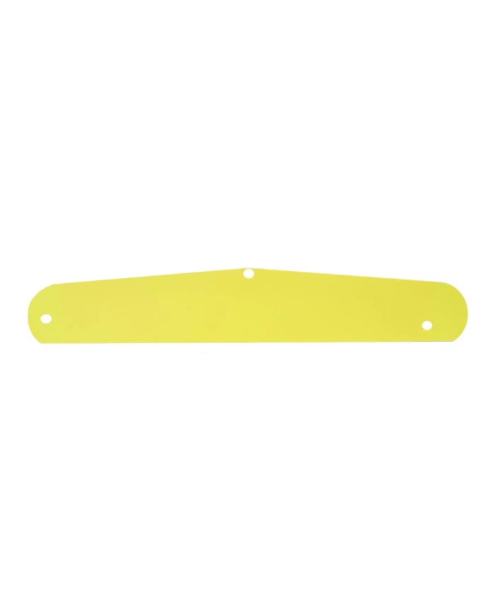 24"X4" YELLOW PLASTIC BACKING SHEET FOR FL BOTTOM PLATE 24"X4" YELLOW PLASTIC BACKING SHEET FOR FL BOTTOM PLATE