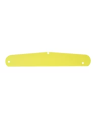 24"X4" YELLOW PLASTIC BACKING SHEET FOR FL BOTTOM PLATE 24"X4" YELLOW PLASTIC BACKING SHEET FOR FL BOTTOM PLATE