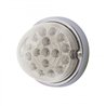 UP37918-17 LED Watermelon Clear Reflector Flush Mount Kit - Amber LED/Clear Lens