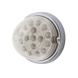 UP37919-17 LED Watermelon Clear Reflector Flush Mount Kit - Red LED/Clear Lens