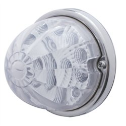 UP37922-17 LED Reflector Watermelon Flush Mount Kit - Amber LED/Clear Lens