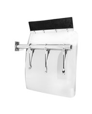 24" x 29" CR. QUARTER FENDER W/STANDARD PIPE