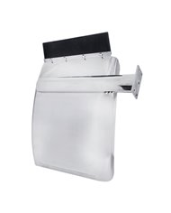 24" X 29" S.S. QUARTER FENDER W/TRIANGLE SUPPORT