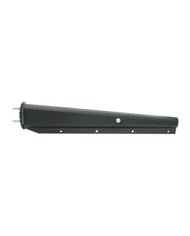 BLACK SPRING LOAD FLAP HANGER STRAIGHT, 2.5" BOLT CENTER BLACK SPRING LOAD FLAP HANGER STRAIGHT, 2.5" BOLT CENTER