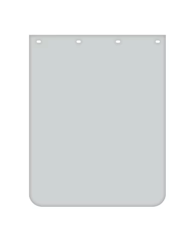 18" X 24" WHITE POLY MUD FLAP 18" X 24" WHITE POLY MUD FLAP