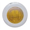 UP37967-3 LED Dual Function 3/4" Mini Light With Bezel (Clearance/Marker) - Amber LED/Amber Lens