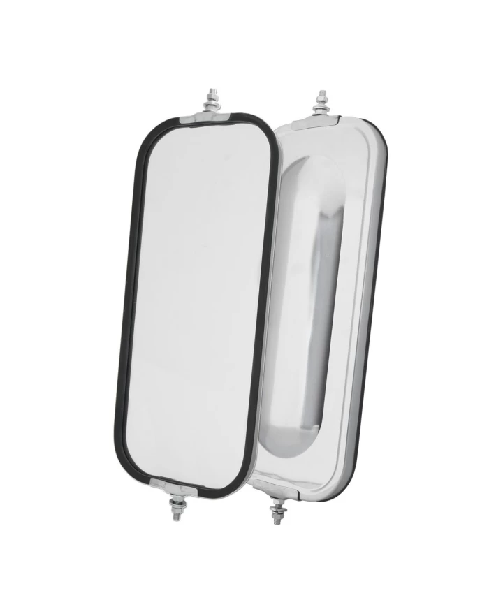 S.S. 7" X 16" WEST COAST MIRROR, BUBBLE BACK