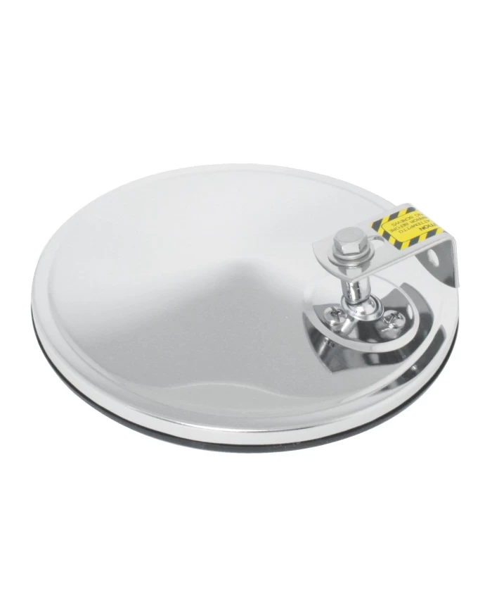 CR. 8" CONVEX MIRROR W/ L BRACKET, OFFSET MOUNT CR. 8" CONVEX MIRROR W/ L BRACKET, OFFSET MOUNT