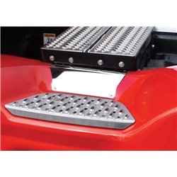 UP29023-Stainless Peterbilt 579 Back Step Trim - Upper