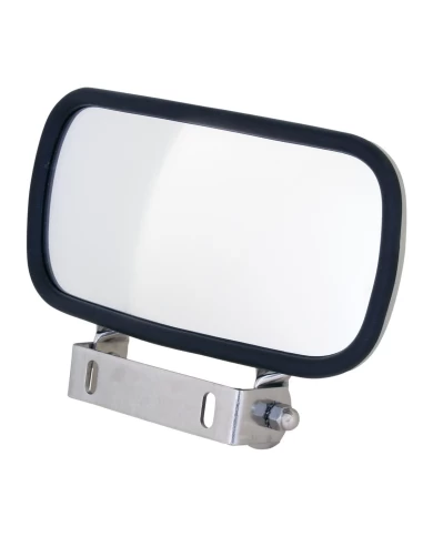 S.S. 4" X 8" RECT. DOOR CONVEX MIRROR S.S. 4" X 8" RECT. DOOR CONVEX MIRROR
