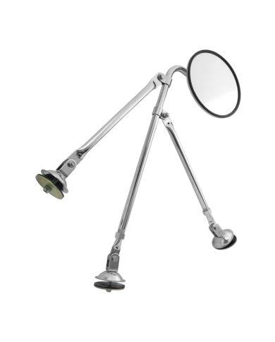 CR TRIPOD FENDER MOUNT BRACKET W/8" CONVEX MIRROR CR TRIPOD FENDER MOUNT BRACKET W/8" CONVEX MIRROR