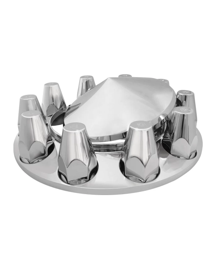 CR. ABS FRONT CONE AXLE COVER W/PUSH-IN 33 M/M NUT COVER CR. ABS FRONT CONE AXLE COVER W/PUSH-IN 33 M/M NUT COVER