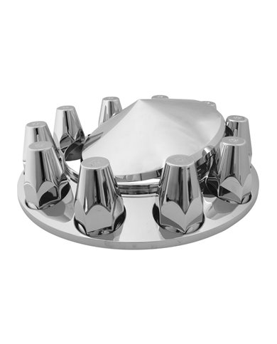 CR. ABS FRONT CONE AXLE COVER W/SCREW-IN 33 M/M NUT COVER CR. ABS FRONT CONE AXLE COVER W/SCREW-IN 33 M/M NUT COVER