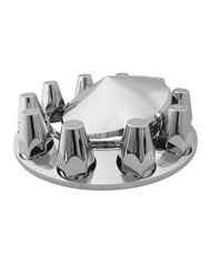 CR. ABS FRONT CONE AXLE COVER W/SCREW-IN 33 M/M NUT COVER